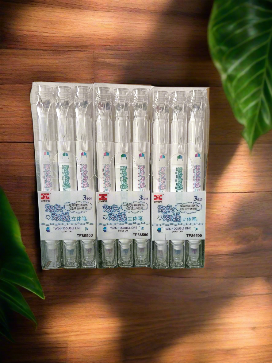 Double Liner Color Pen